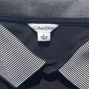 100% Smooth Cotton Calvin Klein Polo EUC